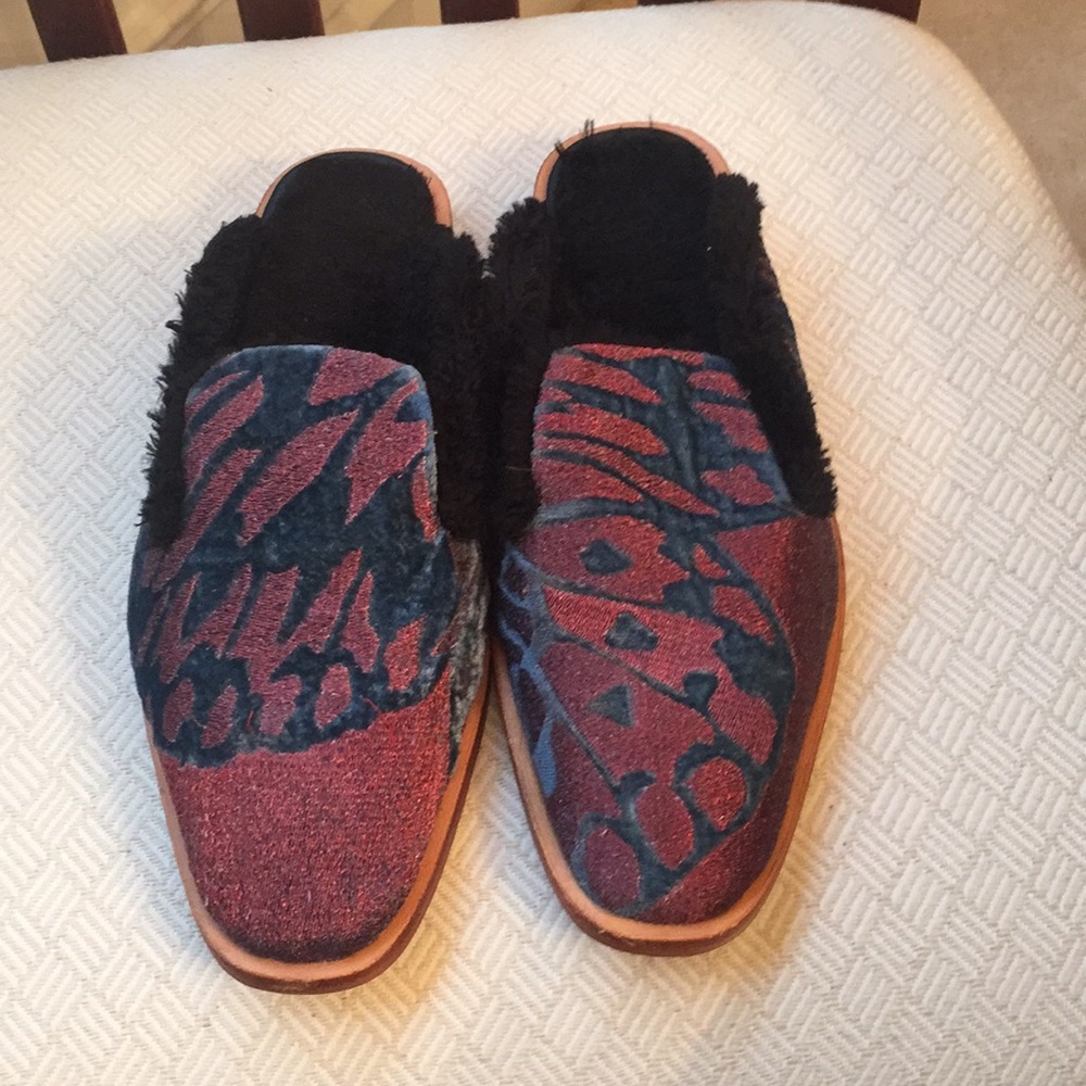 Free People Butterfly Effect Mules Size 8 - Picture 2 of 4